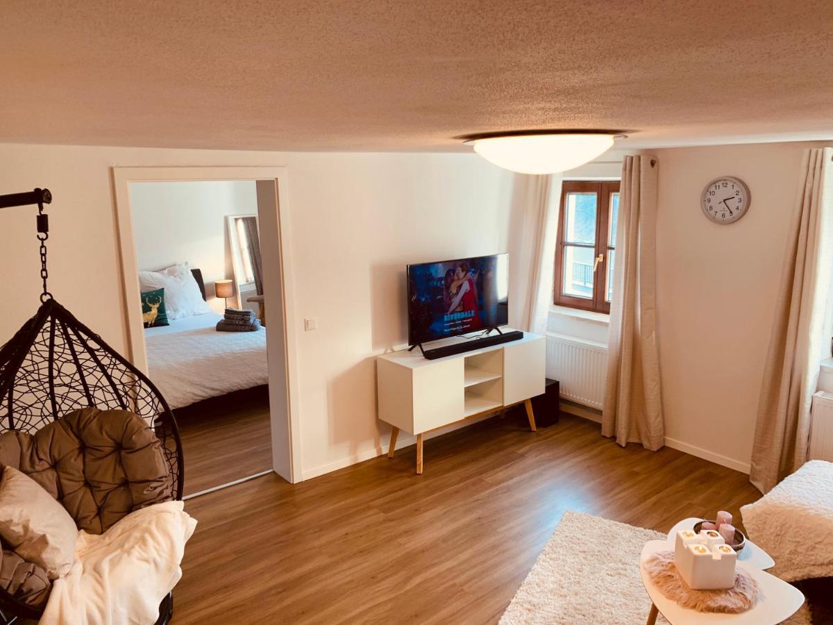 Cozy&modern &Netflix Wohnung mit Blick ins Grüne Passau Exterior foto